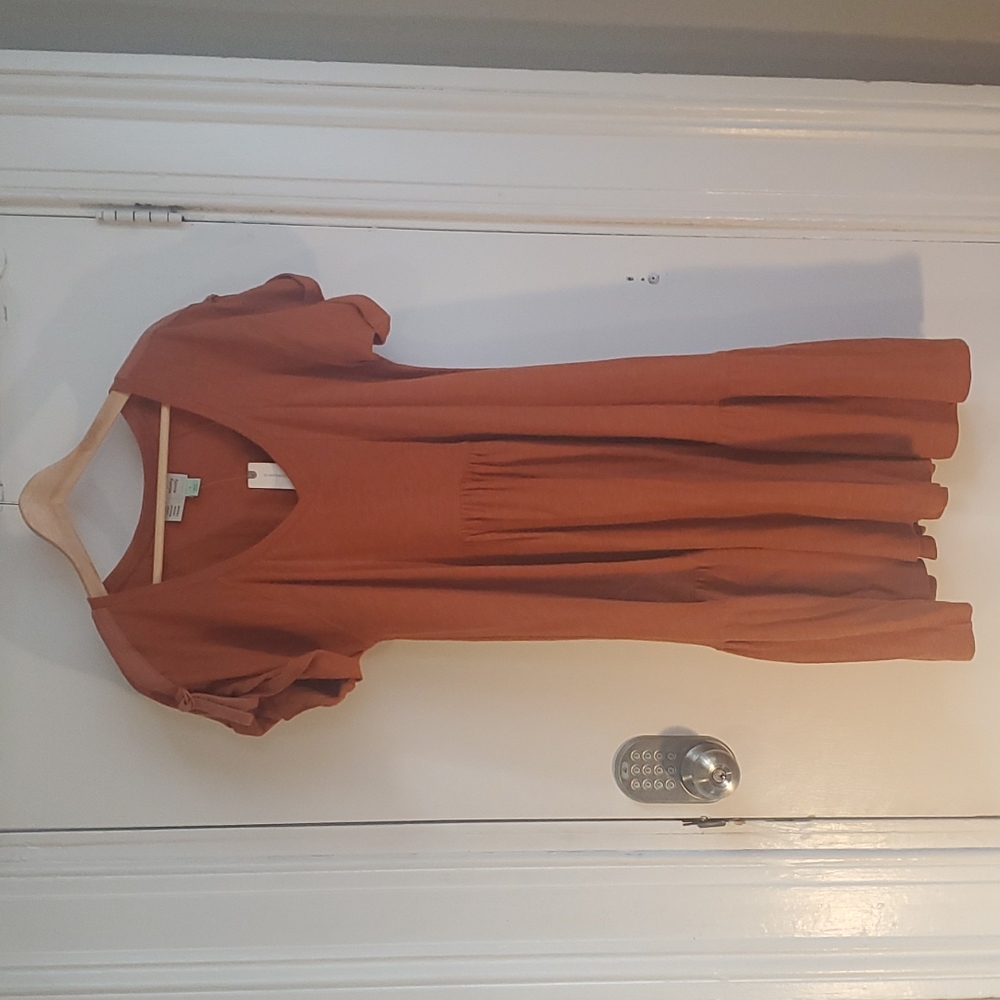 Anthropologie Kathie Flounce Dress